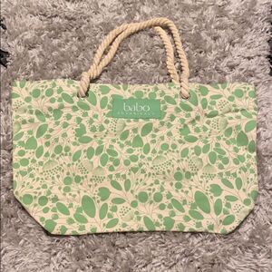 NWT Babo Botanicals Floral Tote